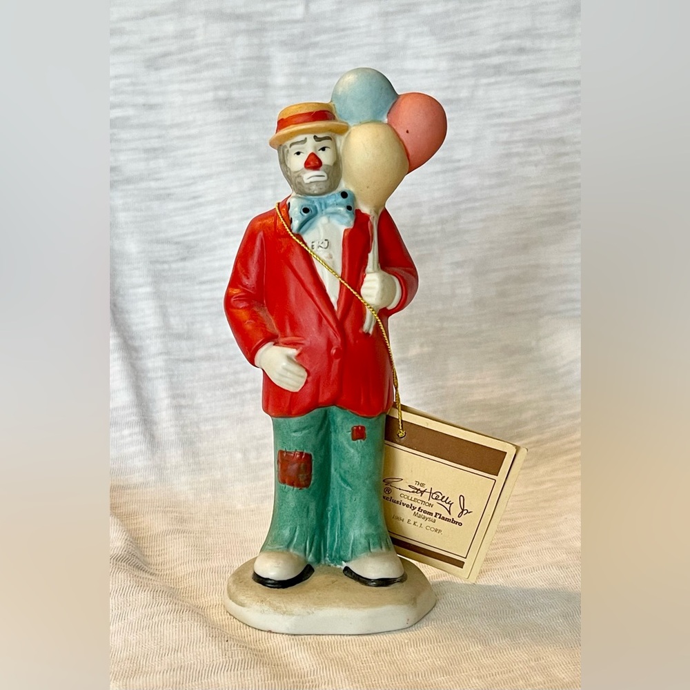 Emmett Kelly Jr “Balloon Man” 1984 Figurine